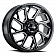 Ultra Wheel 120 Patriot - 18 x 9 Black With Natural Accents - 120-8935BM+01