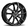 Ultra Wheel Gyro 438 - 18 x 8 Black With Diamond Cut Face - 438-8866U+40