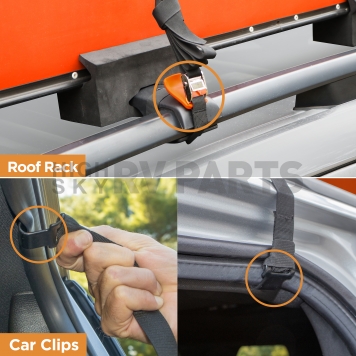 Rightline Gear Canoe Carrier - Roof Rack Kit Hold 1 Canoe - 100K30-2