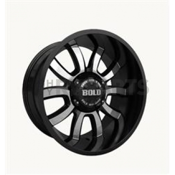 Bold Wheels Wheel BD005 - 20 x 10 Black With Natural Face - BD005201005124GBM