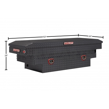 Weather Guard (Werner) Tool Box Crossover Aluminum 8 Cubic Feet - 137603-2