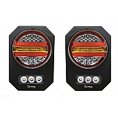 Quake LED Tail Light Assembly - LED Set Of 2 - QTE1025