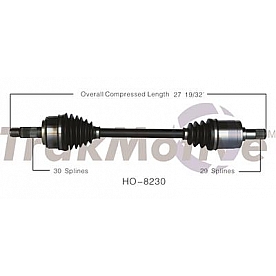 TrakMotive CV Axle Shaft - HO-8230