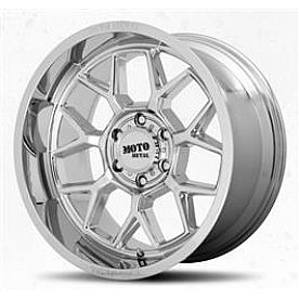 Moto Metal Wheel MO803 Banshees - 20 x 10 Silver - 321080218