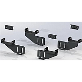 Road Armor Bed Cargo Rack Mounting Kit Black for TRECK Bed Rack - 510BRSBRKT