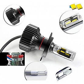 Race Sport Lighting Headlight Bulb Set Of 2 - H8TLED