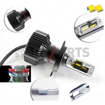 Race Sport Lighting Headlight Bulb Set Of 2 - H8TLED