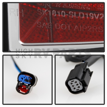 Spyder Automotive Tail Light Assembly LED Set Of 2 - 5087287-4