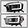Spyder Automotive Headlight Assembly Set Of 2 - 5087454