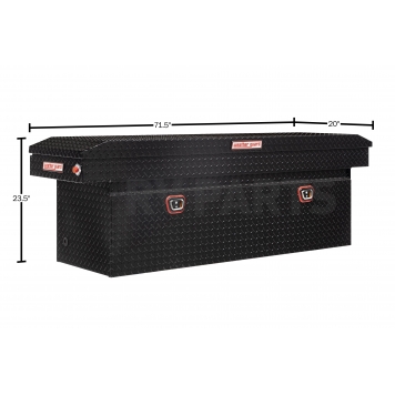 Weather Guard (Werner) Tool Box Crossover Aluminum 14.2 Cubic Feet - 123503-2