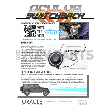 Oracle Lighting Headlight Assembly Set Of 2 - 5839023-9