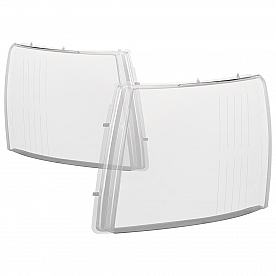 Xtune Headlight Lens Clear Polycarbonate Set of 2 - 9042379