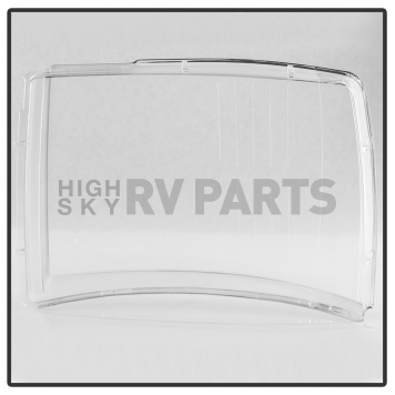 Xtune Headlight Lens Clear Polycarbonate Set of 2 - 9042379-2