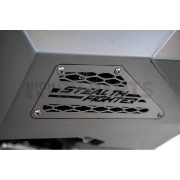 Addictive Desert Designs Bumper Stealth Fighter Satin Powder Coated Steel Black - F441763030-1