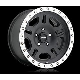 Pro Comp Wheels Series 29 - 17 x 8.5 Black With Natural Lip - 5129-78573