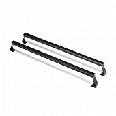 Putco Bed Cargo Rack Crossbar 43 Inch Length Aluminum Black Set Of 2 - 185732