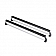 Putco Bed Cargo Rack Crossbar 43 Inch Length Aluminum Black Set Of 2 - 185732