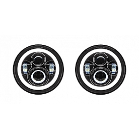Quake LED Headlight Assembly Set Of 2 - QTE959