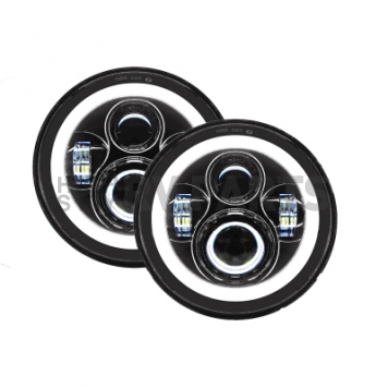 Quake LED Headlight Assembly Set Of 2 - QTE959-1