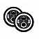 Quake LED Headlight Assembly Set Of 2 - QTE959