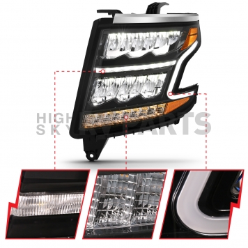 ANZO USA Headlight Assembly Set Of 2 - 111478-2
