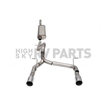 Corsa Performance Exhaust Sport Sound Level Cat Back System - 21124