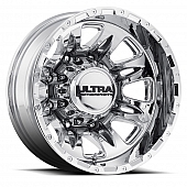 Ultra Wheel Predator Dually 049 - 17 x 6.5 Silver - 049-7699RC