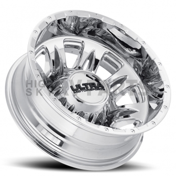 Ultra Wheel Predator Dually 049 - 17 x 6.5 Silver - 049-7699RC-1