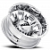 Ultra Wheel Predator Dually 049 - 17 x 6.5 Silver - 049-7699RC