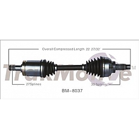 TrakMotive CV Axle Shaft - BM-8037