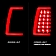 ANZO USA Tail Light Assembly - LED Set Of 2 - 311330
