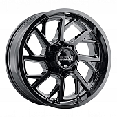 Ultra Wheel 120 Patriot - 18 x 9 Black - 120-8982BK+12
