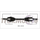 TrakMotive CV Axle Shaft - BM-8030