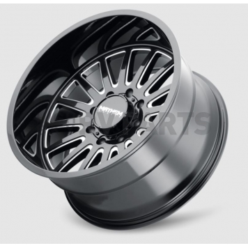 Mayhem Wheels Utopia 8114 - 22 x 12 Black With Natural Accents - 8114-22281BM-2