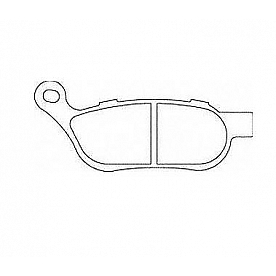 Hawk Performance Brake Pad - HMC5020