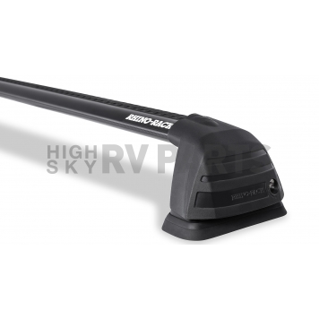 Rhino-Rack USA Roof Rack - 46.8 Inch Front/ 46.4 Inch Rear Black - RV0769B
