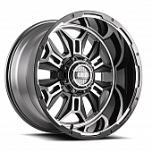 Grid Wheel GD11 - 20 x 9 Anthracite With Black Lip - GD1120090870L1525