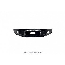 Iron Cross Bumper 1-Piece Heavy Duty Base Steel Black - 2041518MB