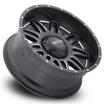Ultra Wheel Soldier 188 - 20 x 9 Black With Natural Accents - 188-2904BM12-1