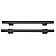 ZROADZ Bed Cargo Rack Crossbar 800 Pound Off Road/ 400 Pound On Road 50 Inch Black - Z839011