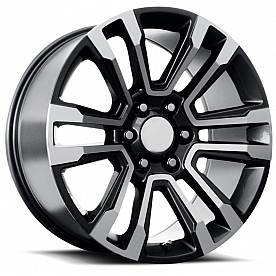 Wheel Replica V1184 - 22 x 9 Gun Metal With Natural Face - V1184-2295831GM