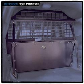 Westin Public Safety Rear Seat Partition 3512045