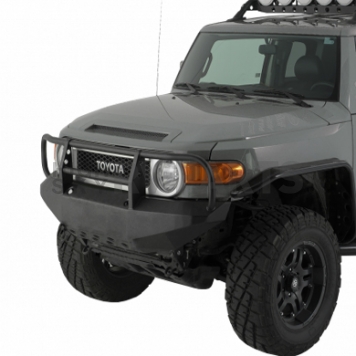 Warrior Products Bumper 1-Piece Design Steel Black - 3510-1