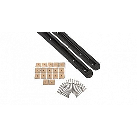Rhino-Rack USA Roof Rack Side Rail Black - RTS554