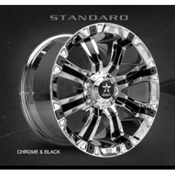 RBP Wheel 94R - 18 x 10 Silver With Black Inserts - 94R-1810-58-12C