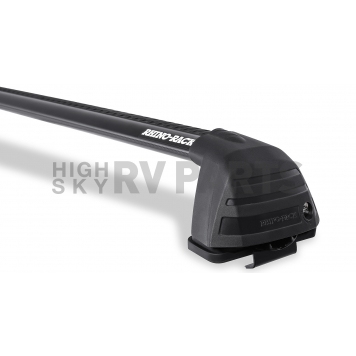Rhino-Rack USA Roof Rack - 44.49 Inch Front/ 43.70 Inch Rear Black - RV0417B