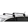 Rhino-Rack USA Roof Rack - 44.49 Inch Front/ 43.70 Inch Rear Black - RV0417B