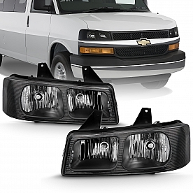 ANZO USA Headlight Assembly Set Of 2 - 111474