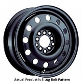 Keystone Wheel 83 Series 15 x 6 Black - 1522267017B