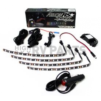 Race Sport Lighting Rope Light LED Multi-Color 10 Inch - IKCS